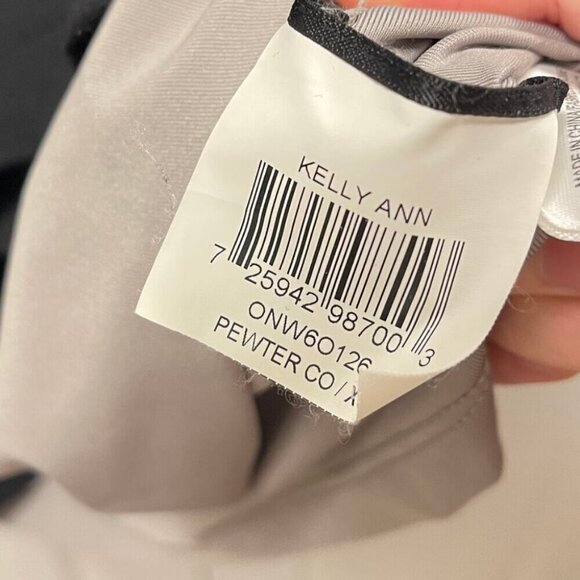 BCBGMAXAZRIA Kelly Ann Colorblock Bodycon Dress Grey – XS - Picture 13 of 16